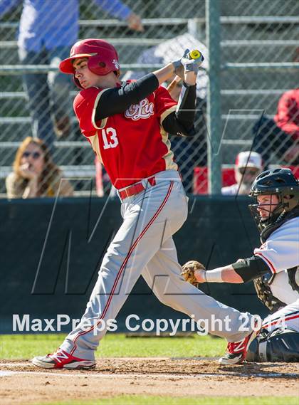 Thumbnail 1 in Orange Lutheran vs. Huntington Beach photogallery.