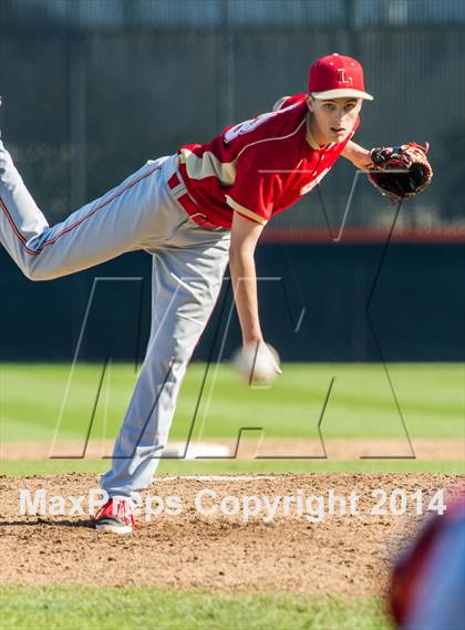 Thumbnail 1 in Orange Lutheran vs. Huntington Beach photogallery.