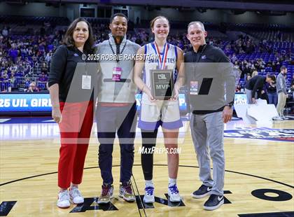 Thumbnail 3 in Nazareth vs. Saltillo (UIL 1A Basketball Division II Final Medal Ceremony) photogallery.