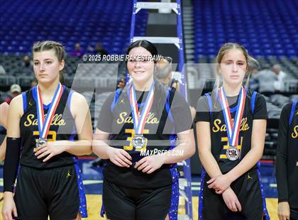 Thumbnail 3 in Nazareth vs. Saltillo (UIL 1A Basketball Division II Final Medal Ceremony) photogallery.