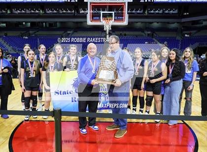 Thumbnail 2 in Nazareth vs. Saltillo (UIL 1A Basketball Division II Final Medal Ceremony) photogallery.