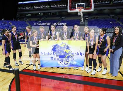 Thumbnail 1 in Nazareth vs. Saltillo (UIL 1A Basketball Division II Final Medal Ceremony) photogallery.