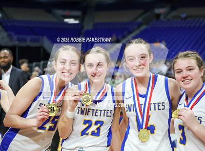 Thumbnail 3 in Nazareth vs. Saltillo (UIL 1A Basketball Division II Final Medal Ceremony) photogallery.