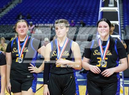 Thumbnail 2 in Nazareth vs. Saltillo (UIL 1A Basketball Division II Final Medal Ceremony) photogallery.