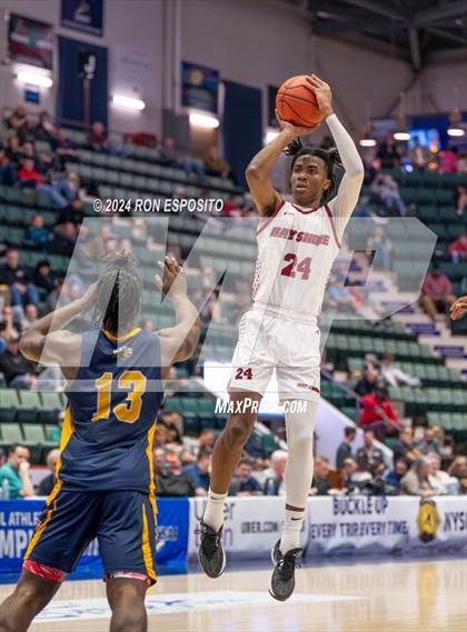 Thumbnail 1 in Niagara Falls vs Bay Shore (NYSPHSAA Class AAA Semifinal) photogallery.