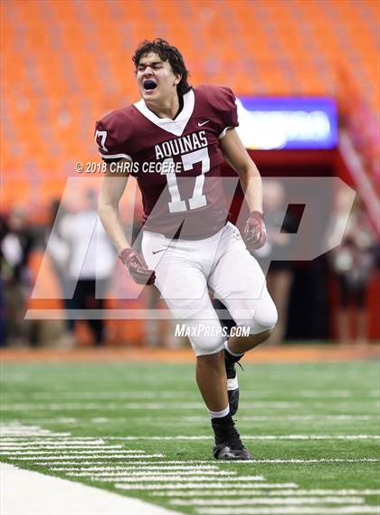 Thumbnail 3 in New Rochelle vs. Aquinas Institute (NYSPHSAA Class AA Final) photogallery.