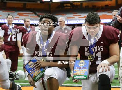 Thumbnail 2 in New Rochelle vs. Aquinas Institute (NYSPHSAA Class AA Final) photogallery.