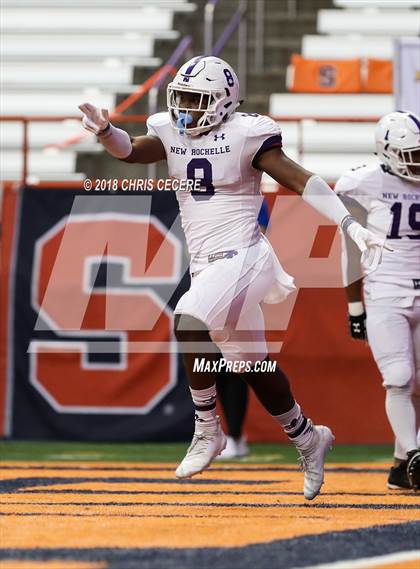 Thumbnail 2 in New Rochelle vs. Aquinas Institute (NYSPHSAA Class AA Final) photogallery.
