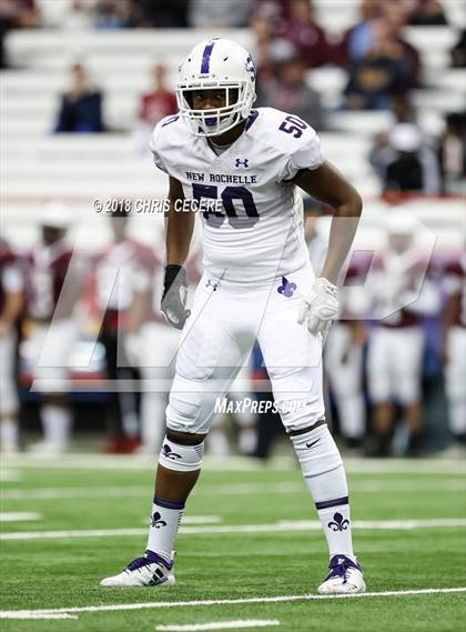 Thumbnail 3 in New Rochelle vs. Aquinas Institute (NYSPHSAA Class AA Final) photogallery.