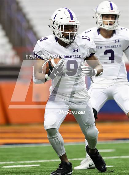 Thumbnail 1 in New Rochelle vs. Aquinas Institute (NYSPHSAA Class AA Final) photogallery.