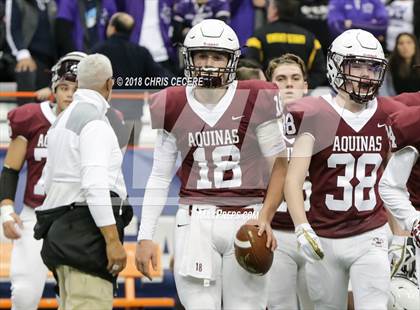 Thumbnail 1 in New Rochelle vs. Aquinas Institute (NYSPHSAA Class AA Final) photogallery.