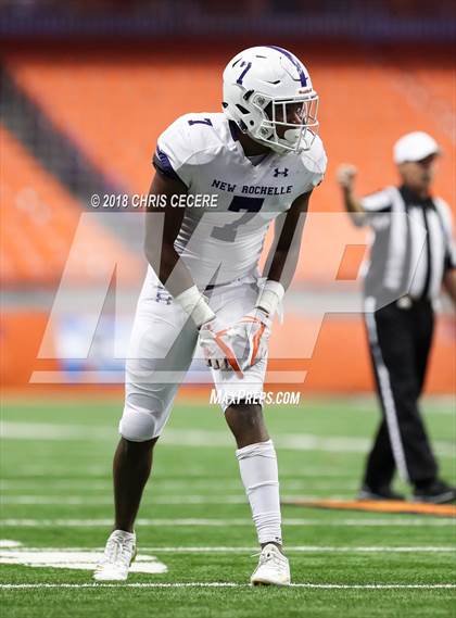 Thumbnail 2 in New Rochelle vs. Aquinas Institute (NYSPHSAA Class AA Final) photogallery.