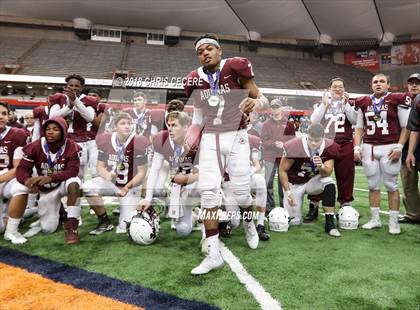 Thumbnail 1 in New Rochelle vs. Aquinas Institute (NYSPHSAA Class AA Final) photogallery.
