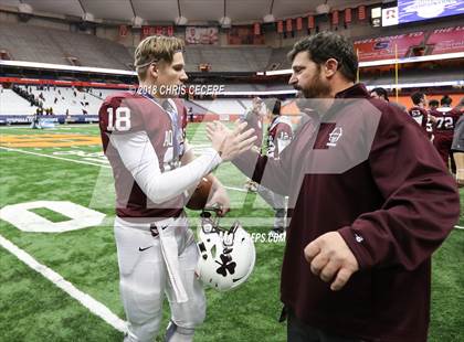 Thumbnail 3 in New Rochelle vs. Aquinas Institute (NYSPHSAA Class AA Final) photogallery.