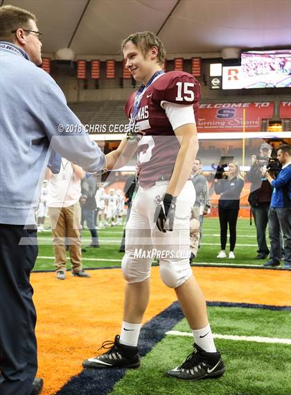 Thumbnail 3 in New Rochelle vs. Aquinas Institute (NYSPHSAA Class AA Final) photogallery.