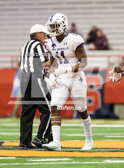 Thumbnail 2 in New Rochelle vs. Aquinas Institute (NYSPHSAA Class AA Final) photogallery.