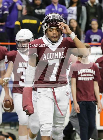 Thumbnail 3 in New Rochelle vs. Aquinas Institute (NYSPHSAA Class AA Final) photogallery.