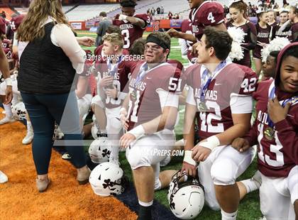 Thumbnail 3 in New Rochelle vs. Aquinas Institute (NYSPHSAA Class AA Final) photogallery.
