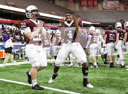 Thumbnail 1 in New Rochelle vs. Aquinas Institute (NYSPHSAA Class AA Final) photogallery.
