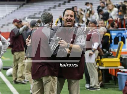 Thumbnail 1 in New Rochelle vs. Aquinas Institute (NYSPHSAA Class AA Final) photogallery.