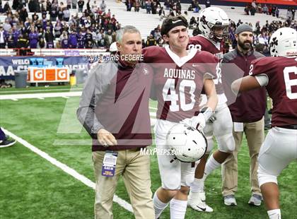 Thumbnail 3 in New Rochelle vs. Aquinas Institute (NYSPHSAA Class AA Final) photogallery.