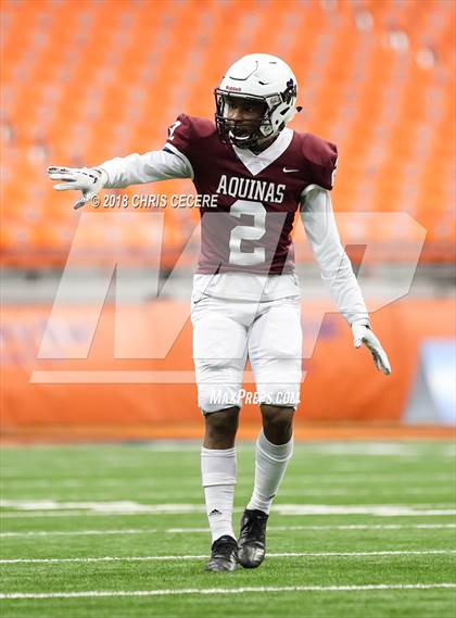 Thumbnail 1 in New Rochelle vs. Aquinas Institute (NYSPHSAA Class AA Final) photogallery.