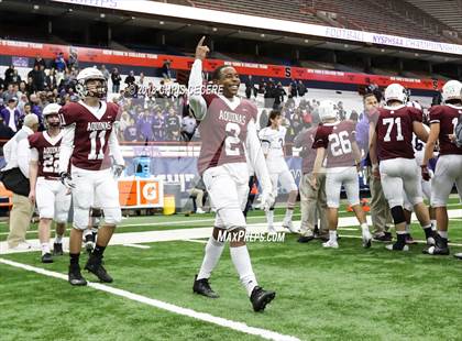Thumbnail 3 in New Rochelle vs. Aquinas Institute (NYSPHSAA Class AA Final) photogallery.