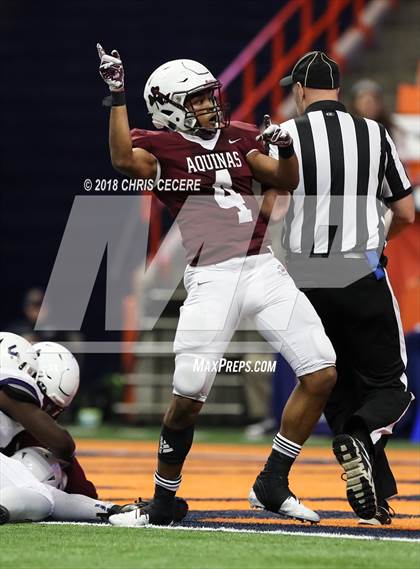 Thumbnail 3 in New Rochelle vs. Aquinas Institute (NYSPHSAA Class AA Final) photogallery.