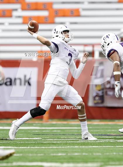 Thumbnail 3 in New Rochelle vs. Aquinas Institute (NYSPHSAA Class AA Final) photogallery.