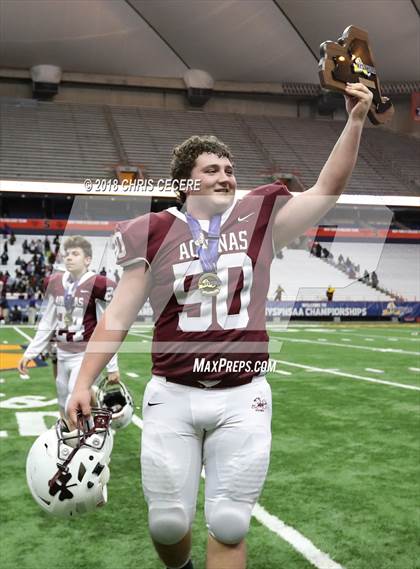 Thumbnail 2 in New Rochelle vs. Aquinas Institute (NYSPHSAA Class AA Final) photogallery.
