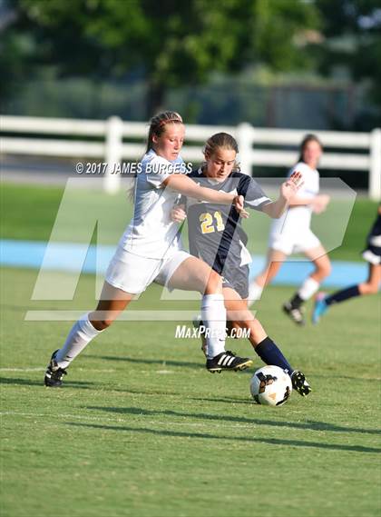 Thumbnail 2 in Girls Prep vs Chattanooga Christian photogallery.