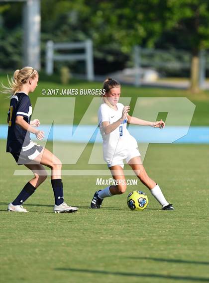 Thumbnail 1 in Girls Prep vs Chattanooga Christian photogallery.