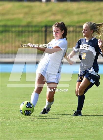 Thumbnail 2 in Girls Prep vs Chattanooga Christian photogallery.
