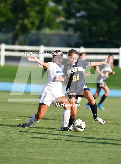 Thumbnail 3 in Girls Prep vs Chattanooga Christian photogallery.