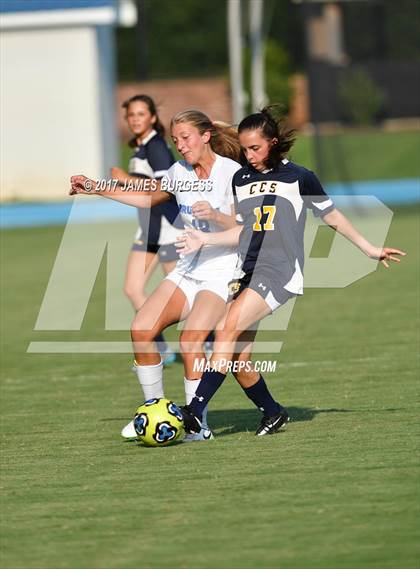Thumbnail 2 in Girls Prep vs Chattanooga Christian photogallery.