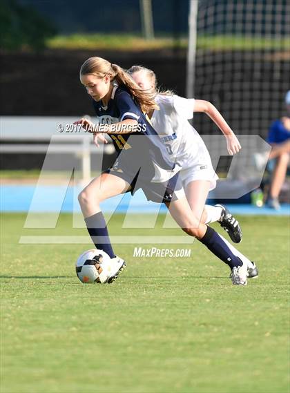 Thumbnail 2 in Girls Prep vs Chattanooga Christian photogallery.