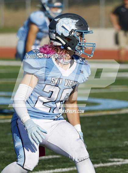 Thumbnail 1 in Hurricane vs Sky View (UHSAA 4A First Round) photogallery.