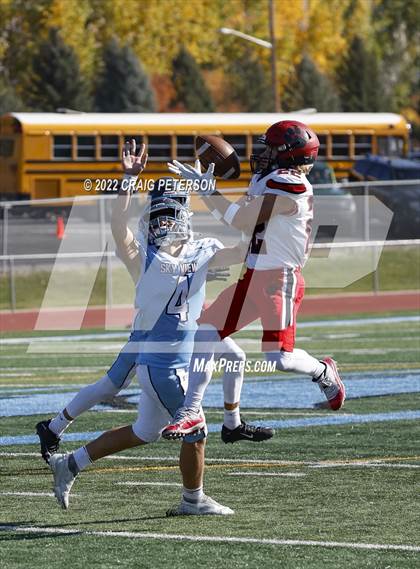 Thumbnail 1 in Hurricane vs Sky View (UHSAA 4A First Round) photogallery.