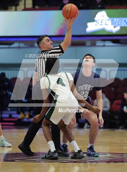Thumbnail 3 in Dobbs Ferry vs. Woodlands (NYSPHSAA Section 1 Class B Semifinal) photogallery.