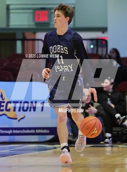 Thumbnail 3 in Dobbs Ferry vs. Woodlands (NYSPHSAA Section 1 Class B Semifinal) photogallery.