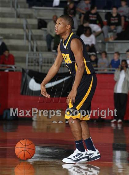 Thumbnail 2 in Prestonwood Christian vs. Upper Room Christian Academy (Thanksgiving Hoofest) photogallery.