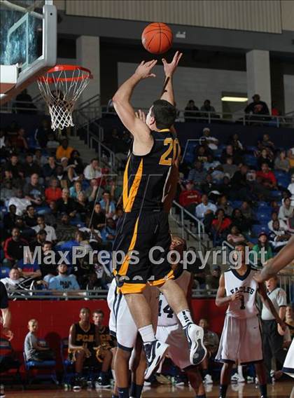 Thumbnail 2 in Prestonwood Christian vs. Upper Room Christian Academy (Thanksgiving Hoofest) photogallery.