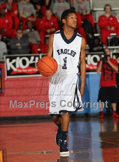 Thumbnail 3 in Prestonwood Christian vs. Upper Room Christian Academy (Thanksgiving Hoofest) photogallery.