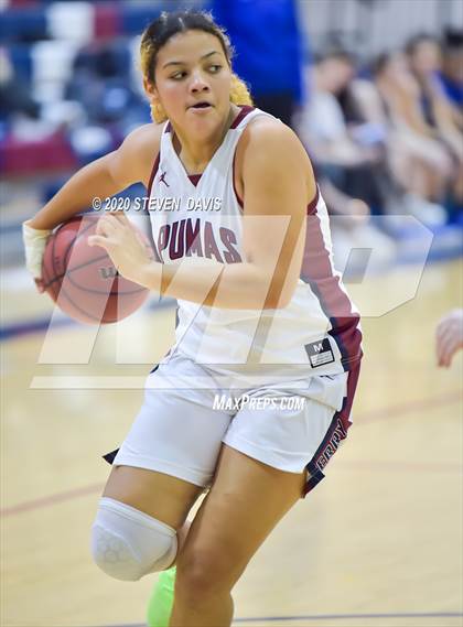 Thumbnail 2 in Xavier College Prep vs Perry photogallery.