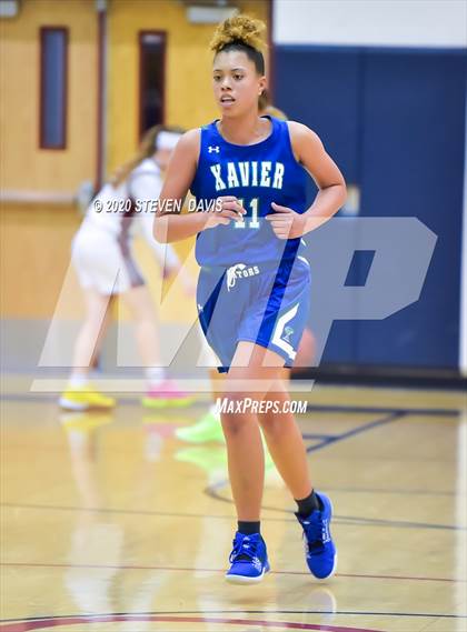 Thumbnail 3 in Xavier College Prep vs Perry photogallery.