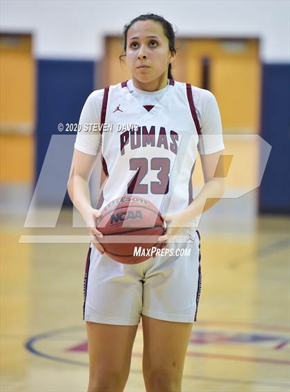 Thumbnail 2 in Xavier College Prep vs Perry photogallery.