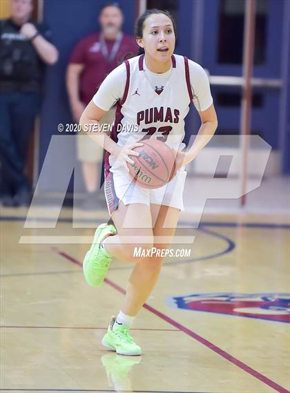 Thumbnail 2 in Xavier College Prep vs Perry photogallery.