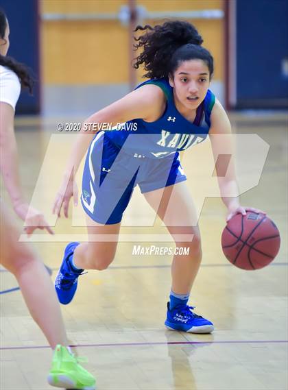Thumbnail 1 in Xavier College Prep vs Perry photogallery.