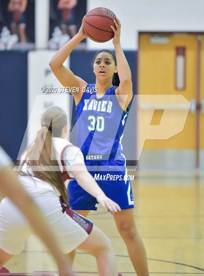 Thumbnail 1 in Xavier College Prep vs Perry photogallery.