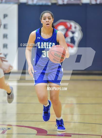 Thumbnail 3 in Xavier College Prep vs Perry photogallery.